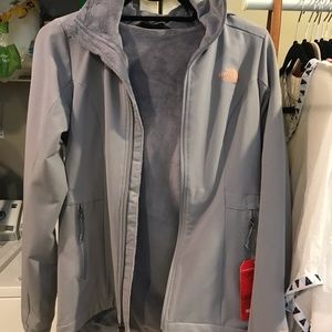The North Face Zip Up Jacket with hood size Xs
